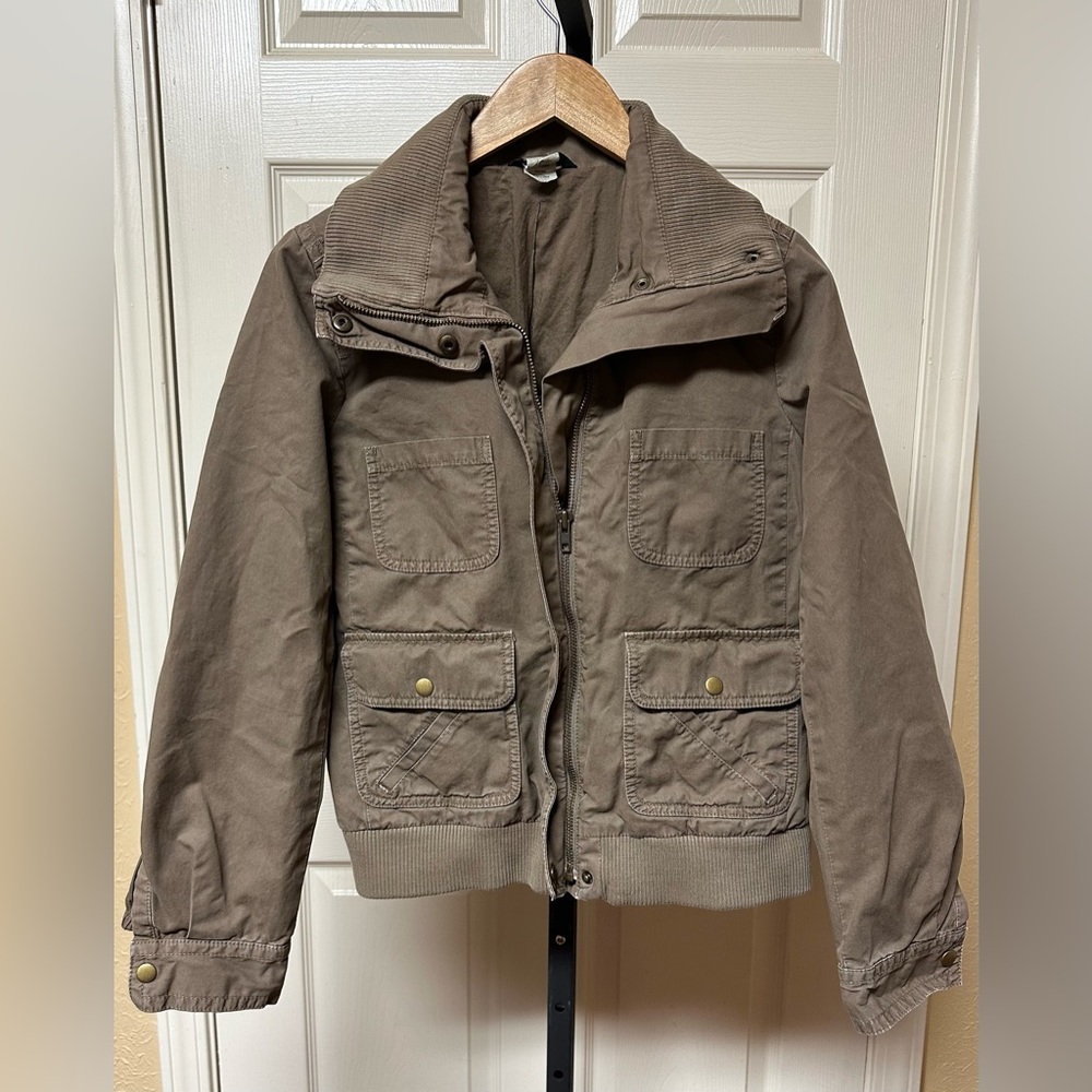 J. Crew Bomber Jacket Size 6
